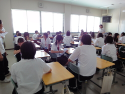 体験授業の様子