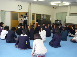 社会福祉学科入学前セミナーの様子